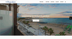 Desktop Screenshot of poseidonrethymno.com